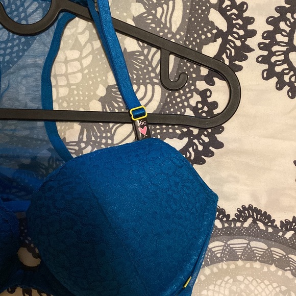 Sea blue bra - Picture 2 of 4